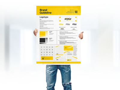 A3 品牌指南海报 Din A3 品牌指南海报(A3 Brand Guideline poster Din A3 Brand Guideline poster)