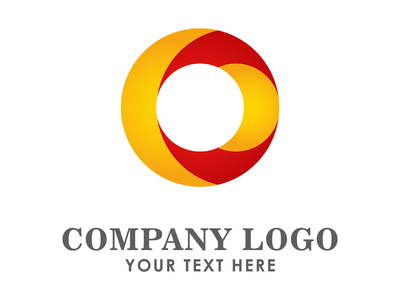 公司标志全彩模板(Company logo full color template)