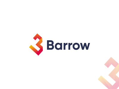 B 字母现代标志设计矢量(B Letter Modern Logo Design Vector)