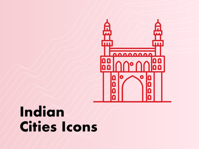 城市图标(Cities icons)