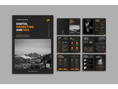 宣传册模板(Brochure Template)