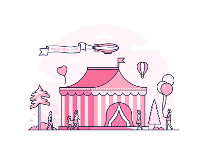 马戏团插图(Circus Illustration)