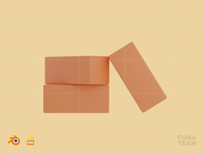 砖 - 3D 施工图（正面）(Brick - 3D Construction Illustration (front))