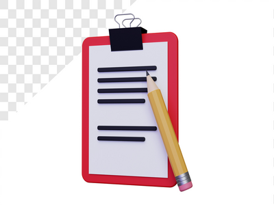 3d 笔记用铅笔(3d notes with pencil)