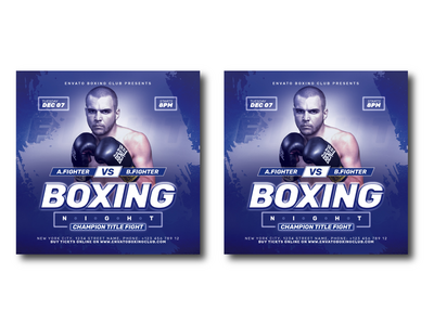 拳击 Instagram 横幅(Boxing Instagram Banner)