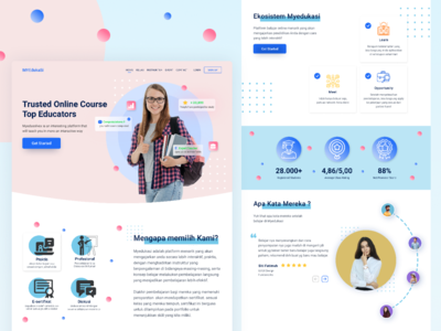 课程在线登陆页面(Course Online Landing Page)