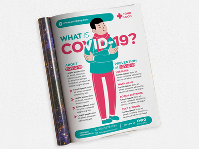 Covid-19 #01 广告杂志(Covid-19 #01 Ads Magazine)