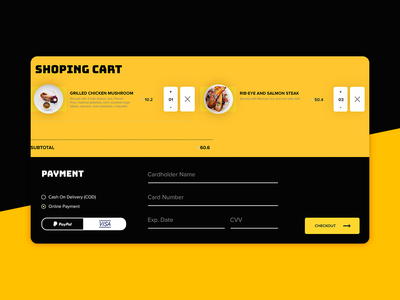 结账页面 UI 设计(Checkout Page UI Design)