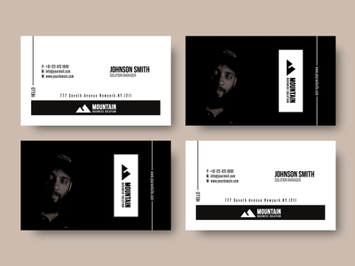 创意机构名片模板(Creative Agency Business Card Template)