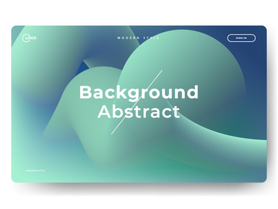 3D 抽象背景(3D Abstract background)