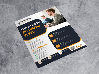 企业业务传单(Corporate business flyer)