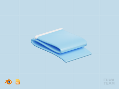 毯子 - 3D 冬季插图(Blanket - 3D Winter Illustration)