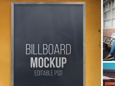 广告牌样机(Billboard Mockup)