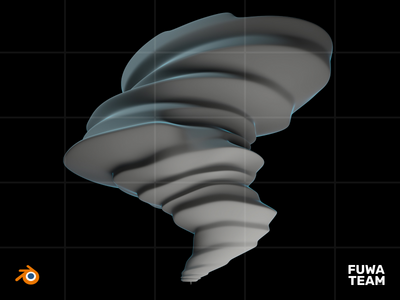 黑暗插图包中的 3D 游戏元素发光 - 风(3D Game elemental glow in the dark illustration pack - Wind)