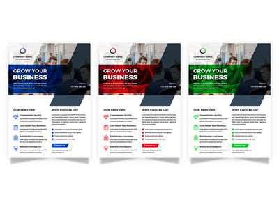 企业创意传单模板(Corporate Creative Flyer Template)