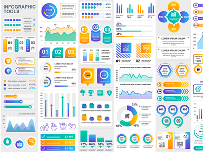 集合信息图表设计(Collection Infographic Design)