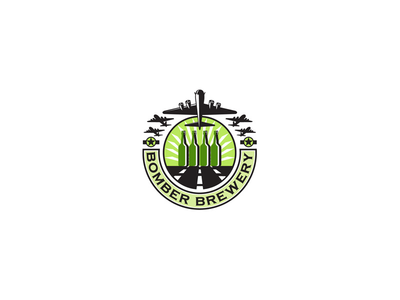 B-17 重型轰炸机啤酒瓶啤酒厂复古(B-17 Heavy Bomber Beer Bottle Brewery Retro)