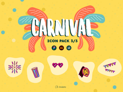 嘉年华图标 - 3/3(Carnival icons 🎭 - 3/3)