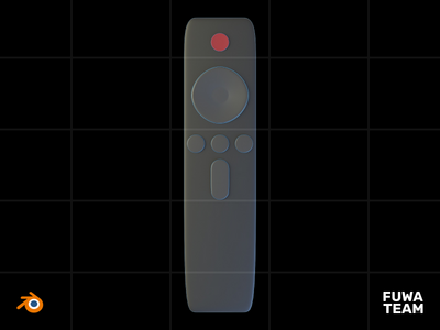 3D 游戏设备在黑暗中发光插图包 - SmartTV 遥控器（顶部）(3D Game Device Glow In The Dark Illustration Pack - SmartTV Remote (Top))