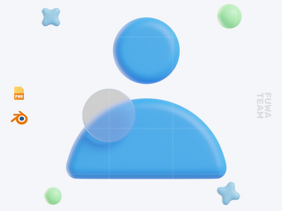 联系 - 3D 商业和金融图标包（正面）(Contact - 3D Business and Finance icon pack (front))