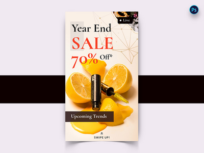 美容社交媒体帖子模板(Beauty Social Media Post Template)