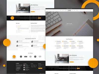 Anfo 业务网页模板(Anfo business web template)