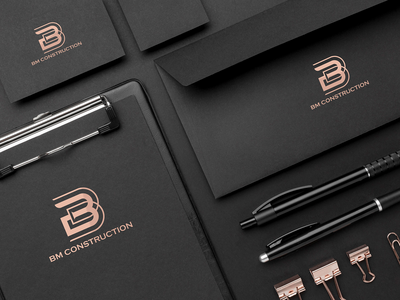 BM建筑公司品牌(BM Construction🏢 Company Branding💙)