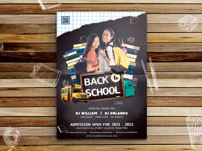 返校传单 Vol.01(Back to School Flyer Vol.01)