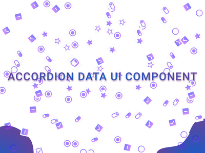 手风琴数据 ui 组件(Accordion data ui component)