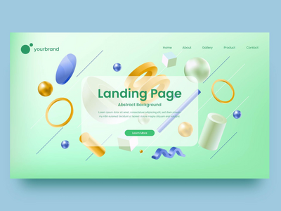 3D 抽象背景(3D Abstract Background)