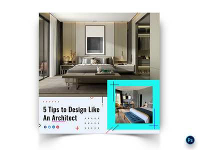 建筑社交媒体帖子模板(Architecture Social Media Post Template)