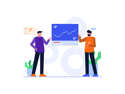 商业概念图(Business  concept Illustration)