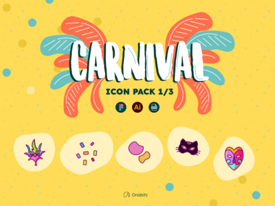 嘉年华图标 - 1/3(Carnival icons 🎭 - 1/3)