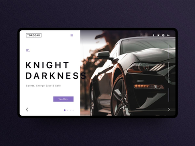 汽车网站横幅模板(Car Website Banner Template)