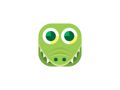 鳄鱼应用程序图标(Crocodile App Icon)