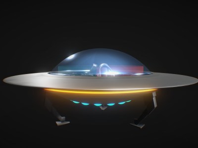 外星飞碟(Alien Flying Saucer)