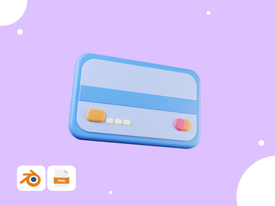 ATM 卡 - 3D 金融插图包(ATM card - 3D Financial Illustration Pack)