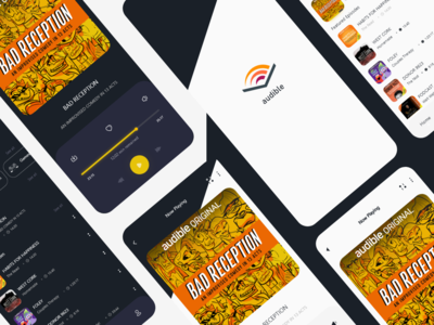 听得见的应用程序重新设计(audible App Redesign)