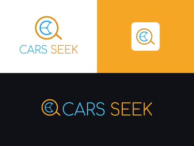 寻车标志设计(Car Seek logo design)