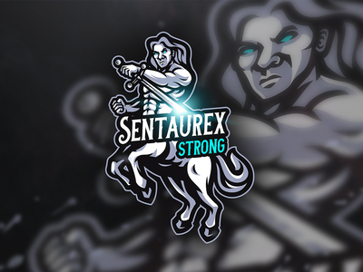 Centaurex Strong-吉祥物和电子竞技标志(Centaurex Strong- Mascot & Esport Logo)
