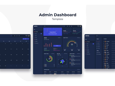 管理员仪表板(Admin Dashboard)