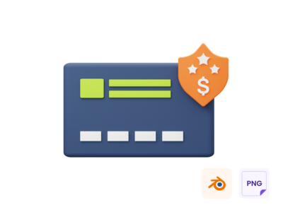 卡片 3D 图标(Card 3D Icon)