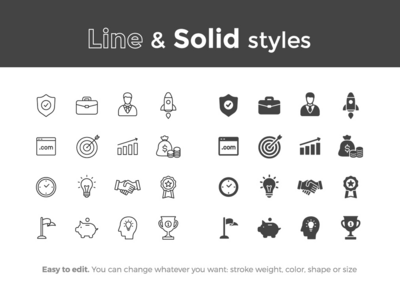 业务图标(Business icons)