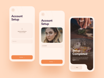 Appétit - 食物食谱应用程序 UI 套件 V6(Appétit - Food Recipes App UI Kit V6)
