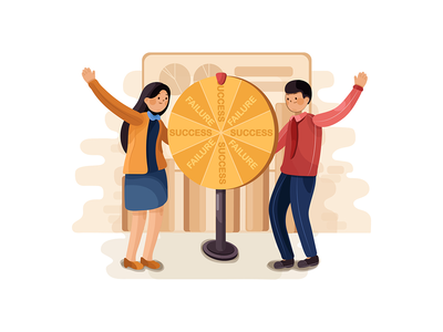 商业与金融插画概念(Business & Finance Illustration concept)