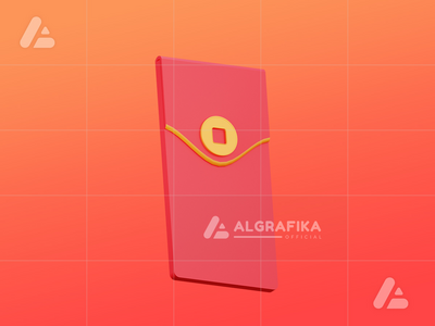 3d 中国新年对象 angpao(3d chinese new year object angpao)