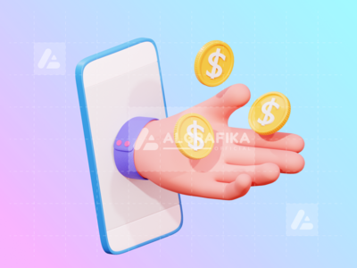 3d 手势金融插图(3D Hand Gesture Finance Illustration)