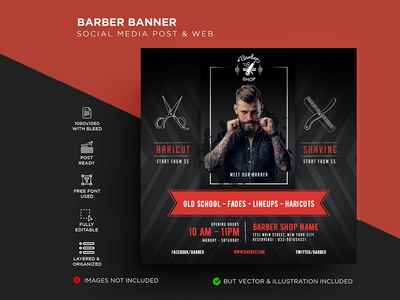 理发店横幅(Barber Shop Banner)