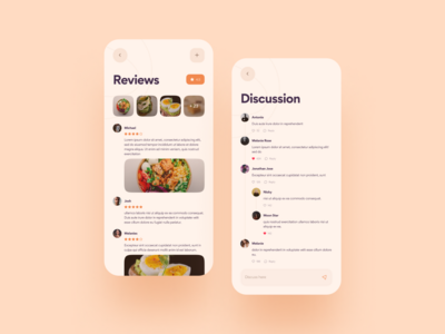 Appétit - 食物食谱应用程序 UI 套件 V12(Appétit - Food Recipes App UI Kit V12)