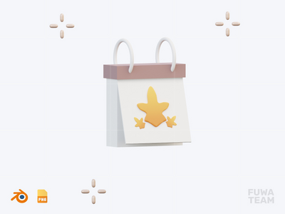 秋季约会-3D秋季插画包（正面）(Autumn Date - 3D Autumn Illustration Pack (front))